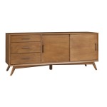 Flynn Large TV Console, Acorn