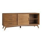 Flynn Large TV Console, Acorn