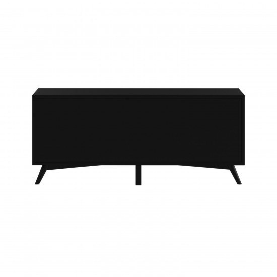 Flynn Large TV Console, Black