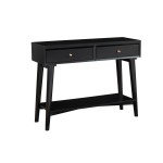 Flynn Console Table, Black