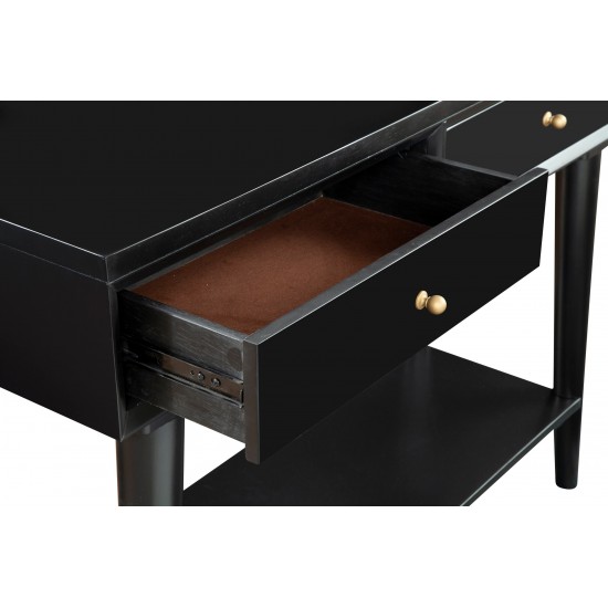 Flynn Console Table, Black