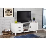 Flynn Large TV Console, White