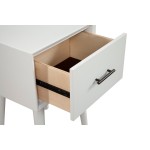 Flynn End Table, White