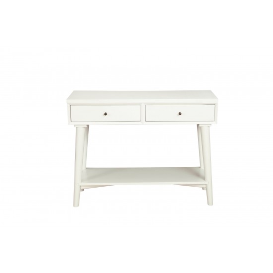 Flynn Console Table, White