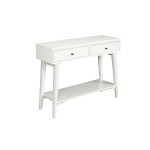 Flynn Console Table, White