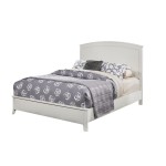 Baker California King Panel Bed, White