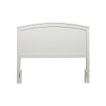 Baker California King Panel Bed, White