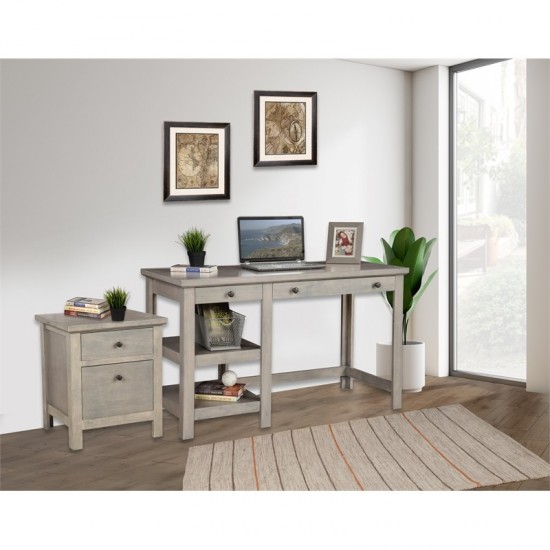 Ashville Desk, Smokey Grey