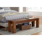 Shasta Dining Bench, Salvaged Natural