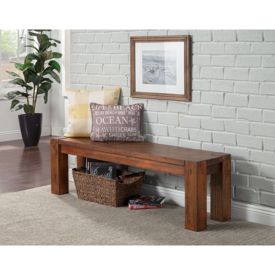 Shasta Dining Bench, Salvaged Natural