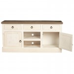 Walter 64" TV Console, Mahogany