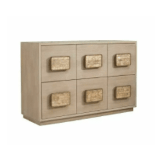 Seashell 6 Drawer Dresser