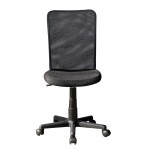 Techni Mobili Mesh Task Office Chair, Black