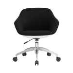 Techni Mobili Home Office Upholstered Task Chair, Black