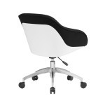 Techni Mobili Home Office Upholstered Task Chair, Black