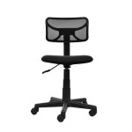 Techni Mobili Student Mesh Task Office Chair, Black