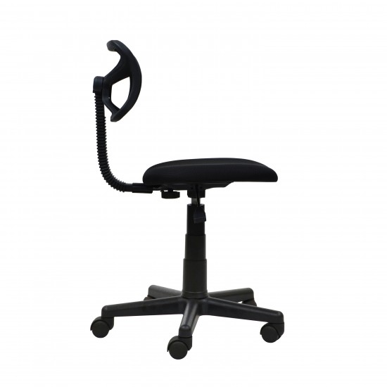 Techni Mobili Student Mesh Task Office Chair, Black