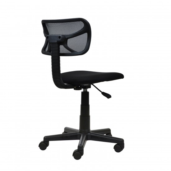 Techni Mobili Student Mesh Task Office Chair, Black