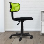 Techni Mobili Student Mesh Task Office Chair, Lime