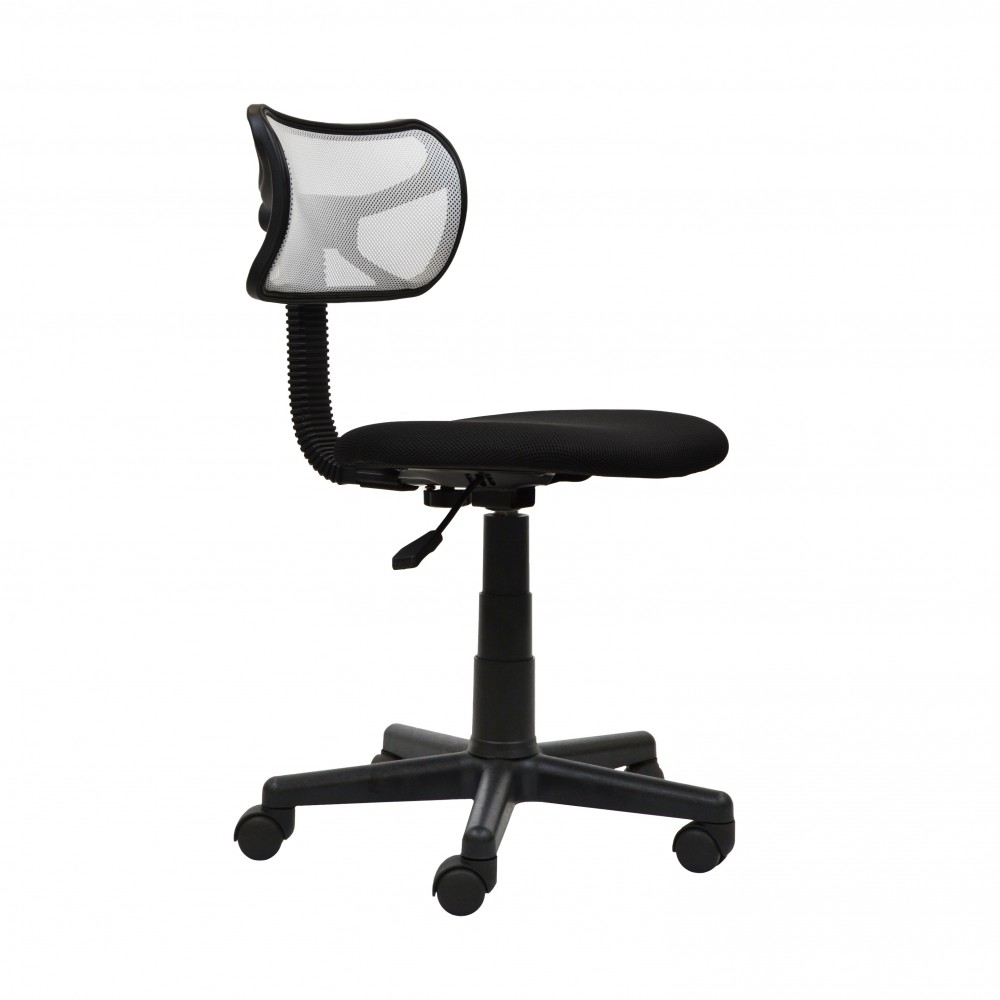 Techni Mobili Student Mesh Task Office Chair, White