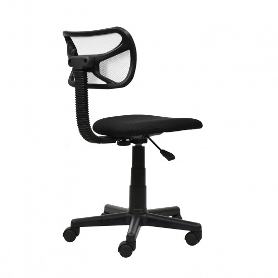 Techni Mobili Student Mesh Task Office Chair, White