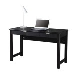 Techni Mobili Modern Writing Desk with Storage, Espresso