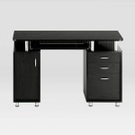 Techni Mobili Complete Workstation Computer Desk with Storage, Espresso