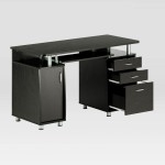 Techni Mobili Complete Workstation Computer Desk with Storage, Espresso