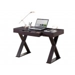 Techni Mobili Trendy Writing Desk with Drawer, Espresso