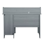 Techni Mobili Classic Office Desk with Storage, Grey