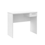 Techni Mobili Modern Computer Writing Desk with Drawer, White