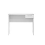 Techni Mobili Modern Computer Writing Desk with Drawer, White