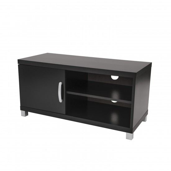 Techni Mobili Modern TV Stand with Storage (1 Cabinet) for TVs Up To 40", Black