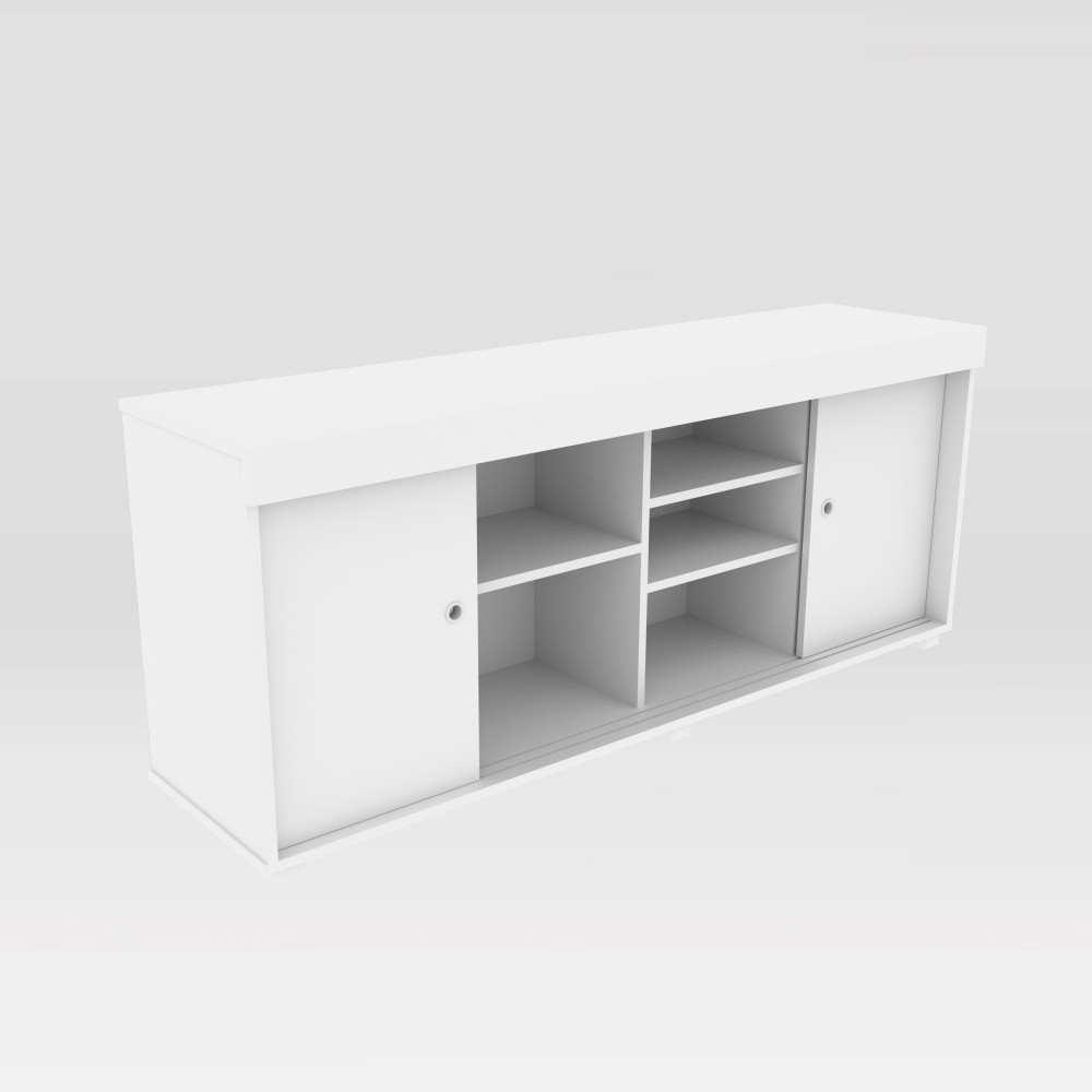 Techni Mobili TV stand with Storage, White