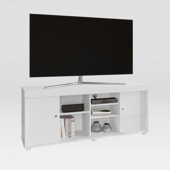 Techni Mobili TV stand with Storage, White