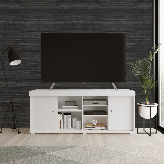 Techni Mobili TV stand with Storage, White