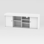 Techni Mobili TV stand with Storage, White