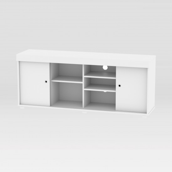 Techni Mobili TV stand with Storage, White