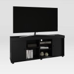 Techni Mobili TV stand with Storage, Black