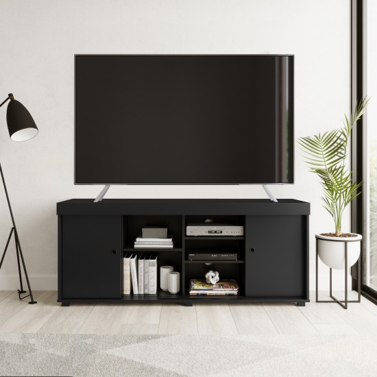 Techni Mobili TV stand with Storage, Black