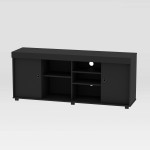 Techni Mobili TV stand with Storage, Black