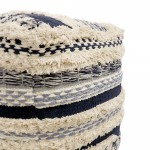 Pasargad Grandcanyon Collection Cotton Pouf