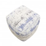 Pasargad Home Grandcanyon Distressed Cotton Pouf