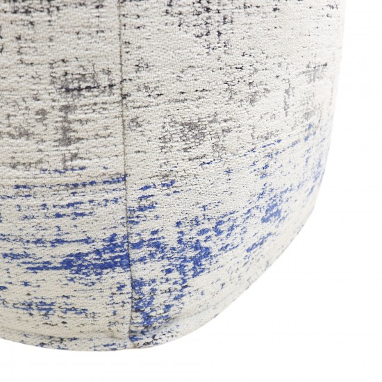 Pasargad Home Grandcanyon Distressed Cotton Pouf