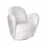 Pasargad Home Maxim Collection Modern Swivel Armchair