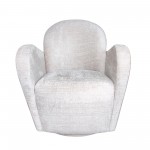 Pasargad Home Maxim Collection Modern Swivel Armchair