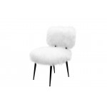 Pasargad Home Sorrento Allesia Modern Chair,White