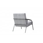 Pasargad Home Arthur Modern Posh Houndstooth Armchair, Grey