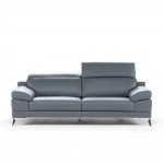 Pasargad Home Casanova Collection Leather Italian Loveseat