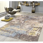 Pasargad Home Modern Hand-Knotted Silk and Wool Area Rug- 9' 0" X 11'11"